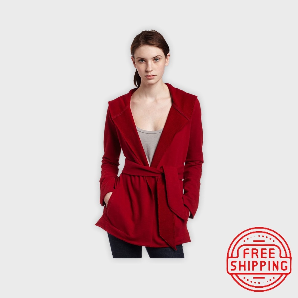 Lucky Brand Womens Jingo Wrap Sweatshirt